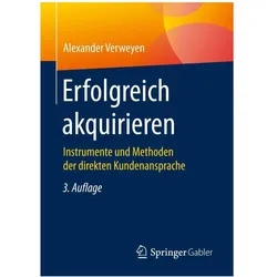 Erfolgreich akquirieren, Fachbücher von Alexander Verweyen