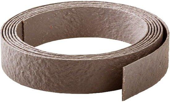 Talen Tools Tuinafboording Borderrand Bruin - 10 Meter - Flexibele Rand van 100% Gerecycled Materiaal
