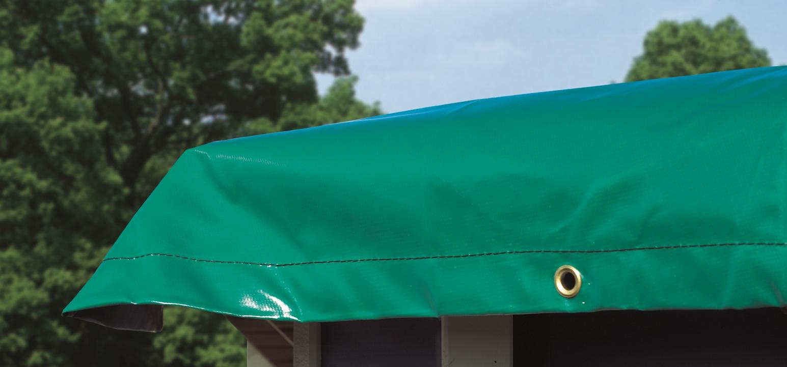 KARIBUHOLZT Pool Abdeckplane für Modell 4 Größe 4 16927892