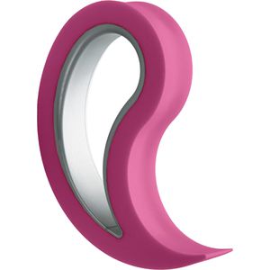 Stoppy Türstopper 12015, aus Kunststoff/Gummi, für den Boden, rutschfest, pink, 6,4 x 10 cm