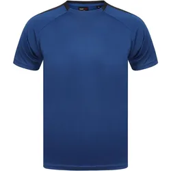 Finden & Hales, Unisex, Sportshirt, Unisex Team T-Shirt (3XL), Blau, Mehrfarbig