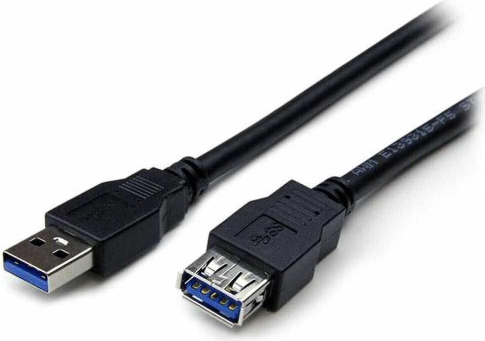 StarTech.com USB 3.0 verlengkabel, USB Type A naar USB Type A, 2 meter, Zwart