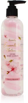 Accentra Essential Botanicals Body Lotion leite corporal com aroma Cherry Blossom 300 ml. Essential Botanicals Body Lotion