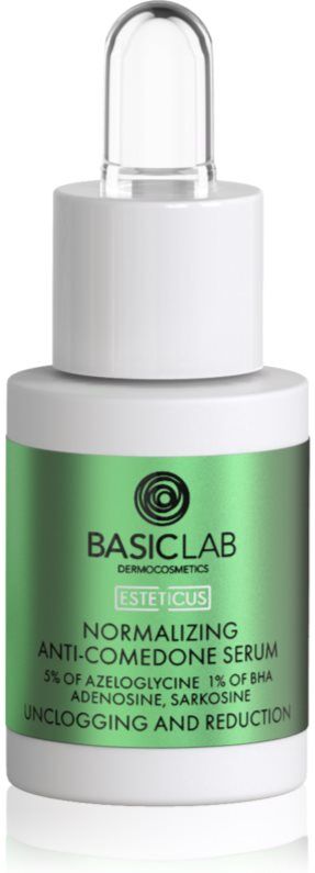 BasicLab Dermocosmetics Esteticus pore-minimising serum to treat blackheads 15 ml
