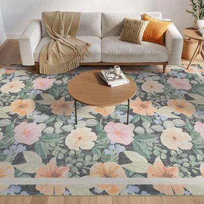 Nourison Botanical Washables Indoor only Floral Area Rug