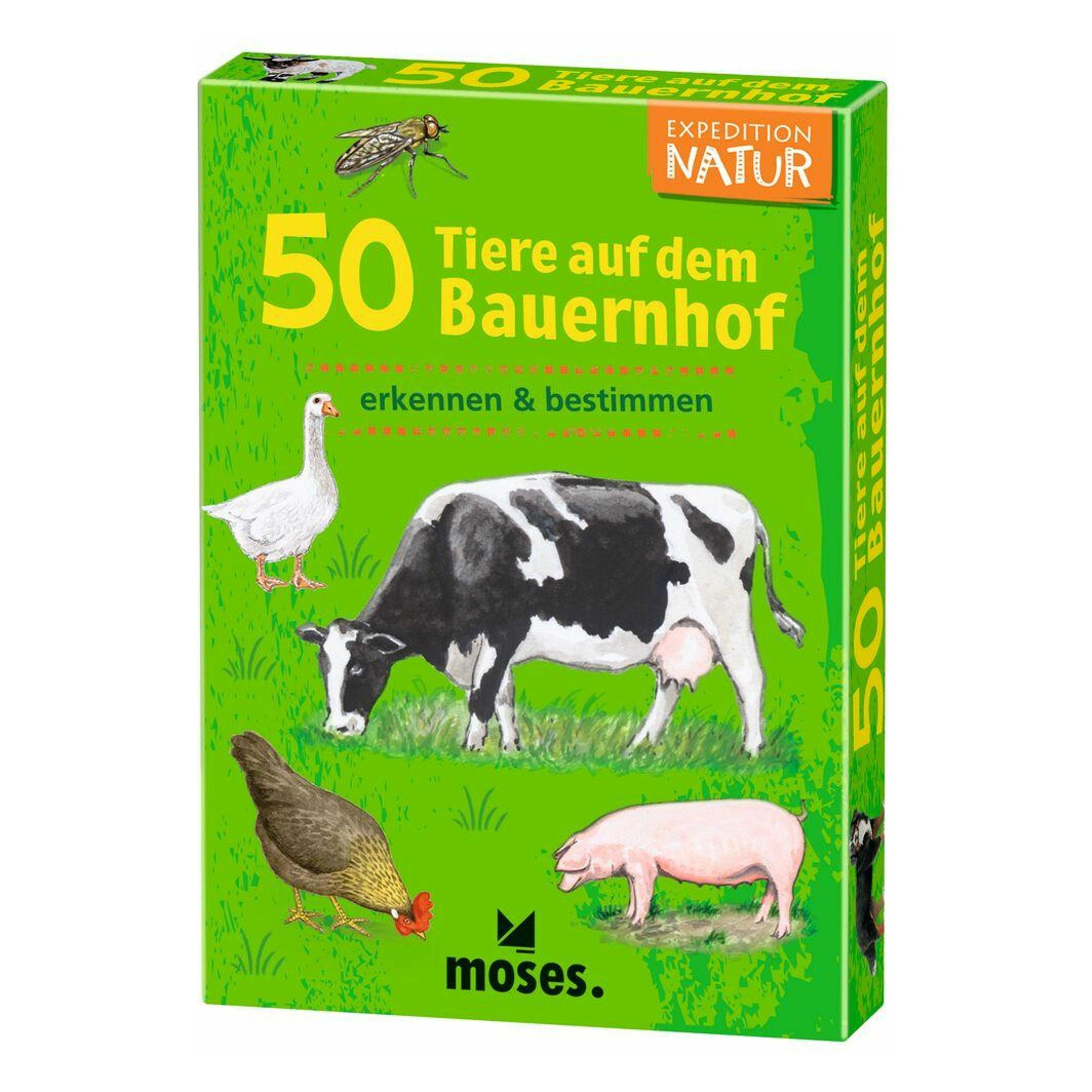 Moses 50 Tiere auf dem Bauernhof (Deutsch) (9886)