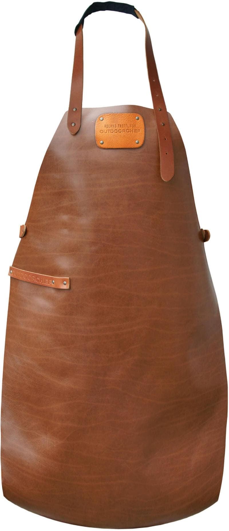Grillschürze OUTDOORCHEF "Trettl aus Leder", braun, Leder, Schürzen, Grillschürze braun Einheitsgröße