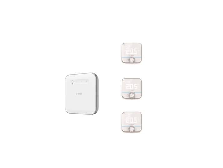Bosch Smart Home Controller II & 3 Stk. Raumthermostat II