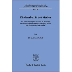 Kinderarbeit in den Medien, Fachbücher von Till Christian Nierhoff