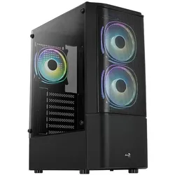AeroCool PC Gehäuse Quantum Mesh Mid-Tower Schwarz