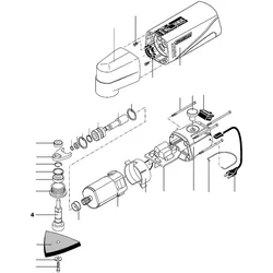 PROXXON 28520-04 Welle Ersatzteil OZI/E