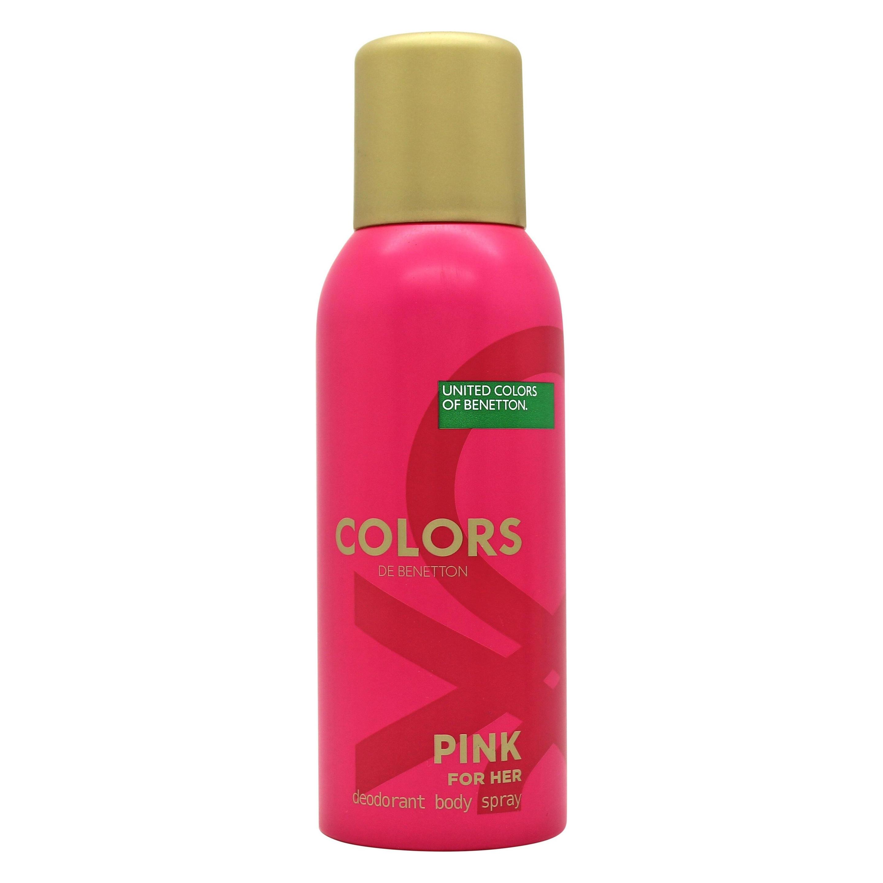 United Colors of Benetton Benetton Colors de Benetton Pink Deodorant Spray 150ml (Spray, 150 ml) (24569015)