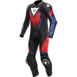 Dainese Laguna Seca 6 perforierte 1-Teiler Motorrad Lederkombi 48