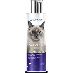 EUROWET Shampoo für Katzen 200ml Glanz und Pflege