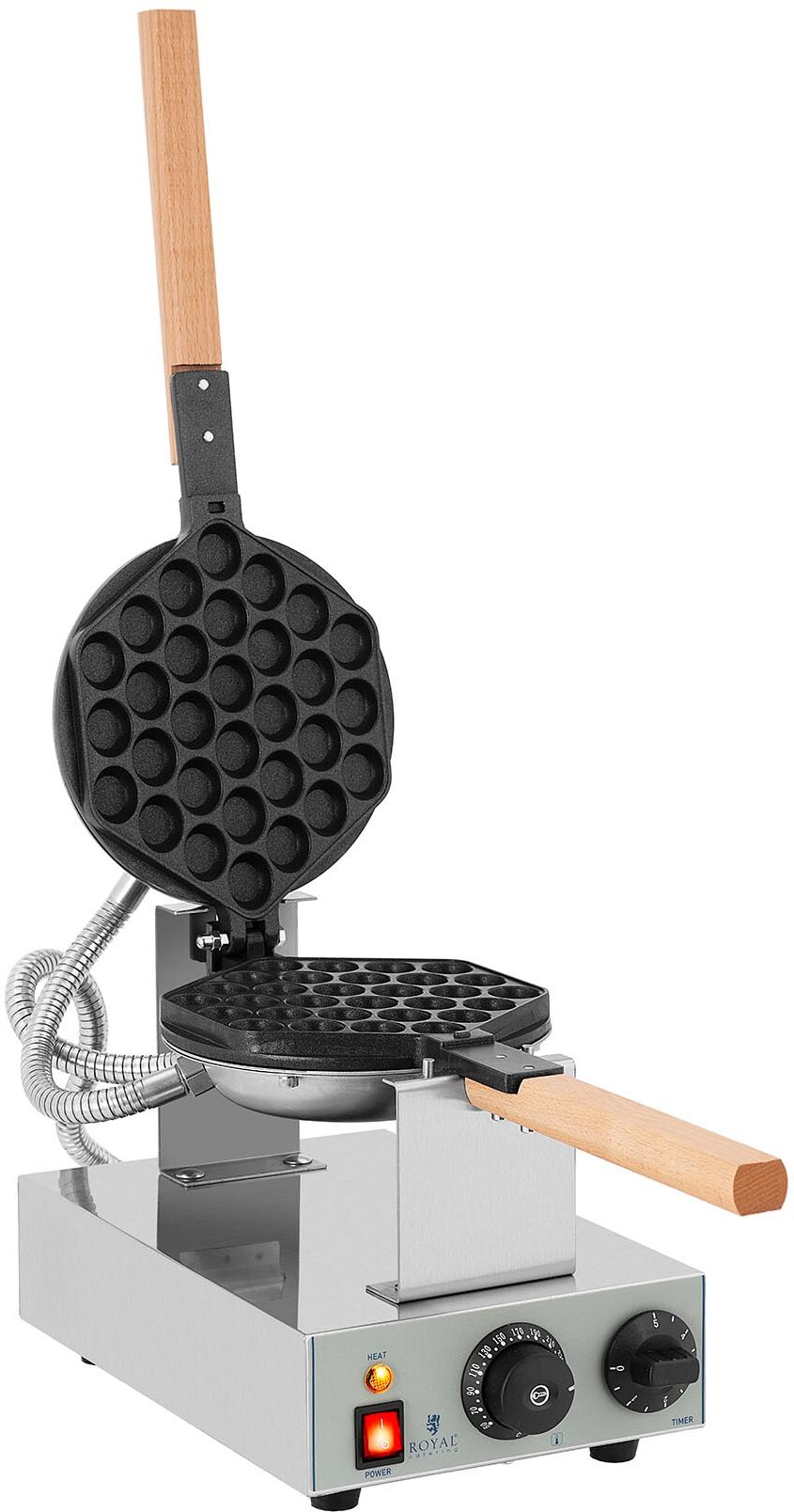 Royal Catering Máquina de waffles bubble - 1415 W RCWM-1400-B