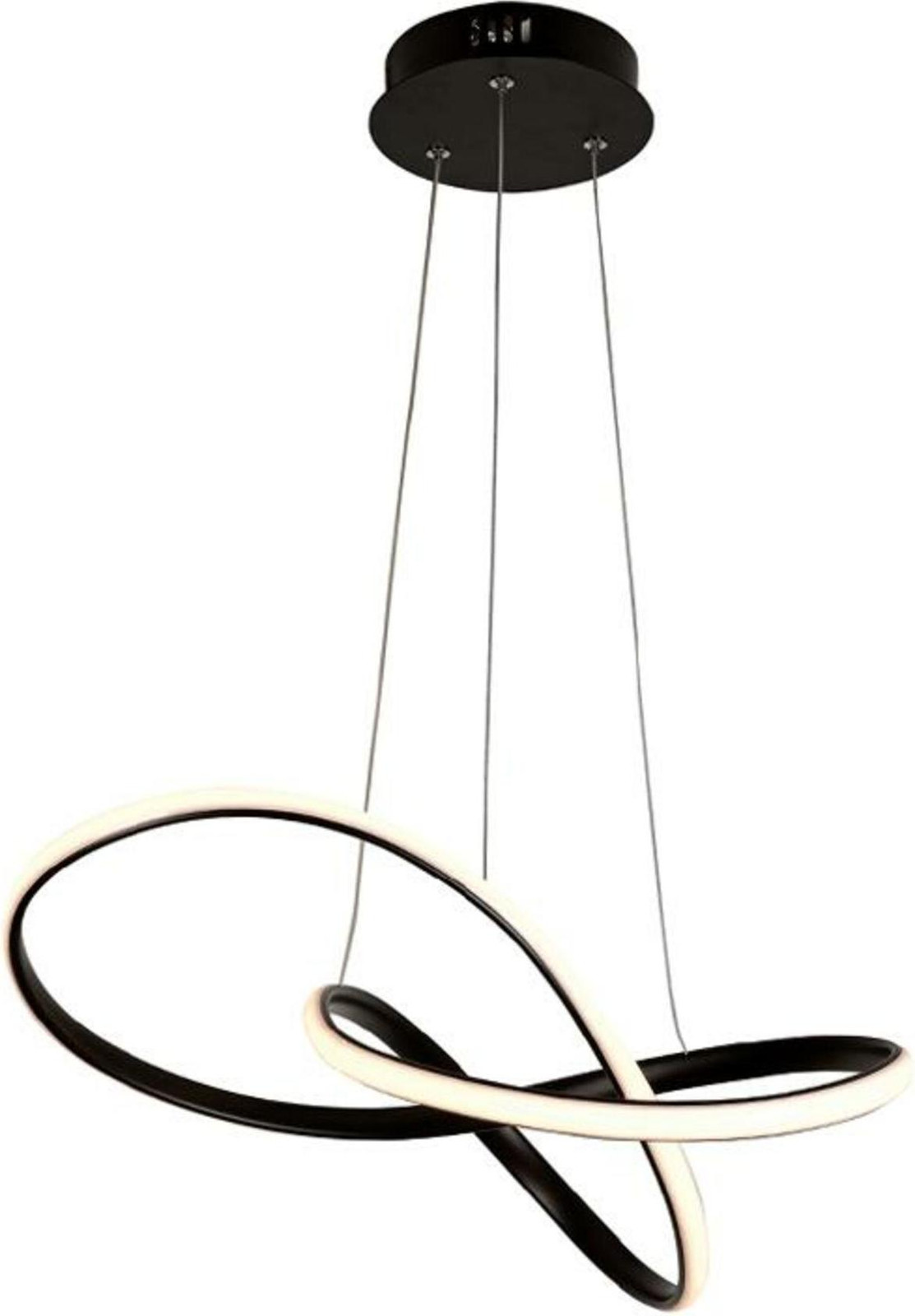 ACA Lighting Decoled LED-pendellamp model HM92LEDP48BK