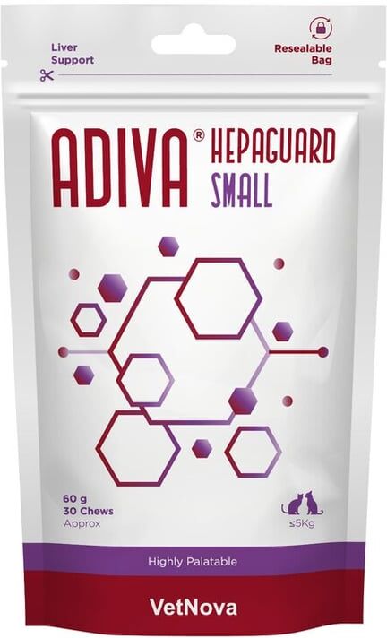 Vetnova Adiva Hepaguard Pequenos 30 Uds