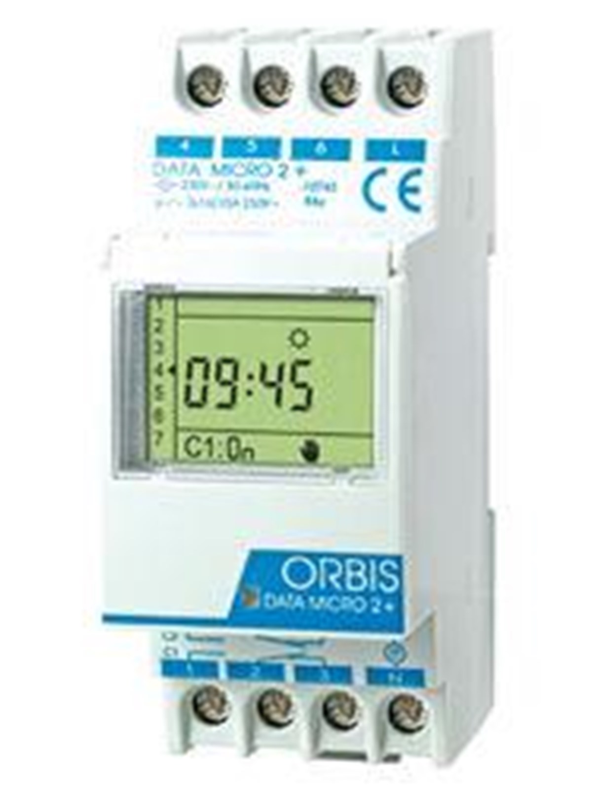 ELTECO Orbis digital time switch w/ power reserve 2 channels