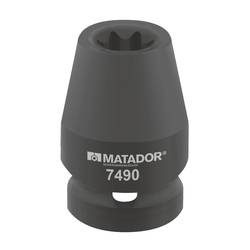 Matador Schraubwerkzeuge 74900180 Außen-Sechsrund (TX) Schlagschrauber-Steckschlüsseleinsatz E 18 1/2 (12.5 mm)