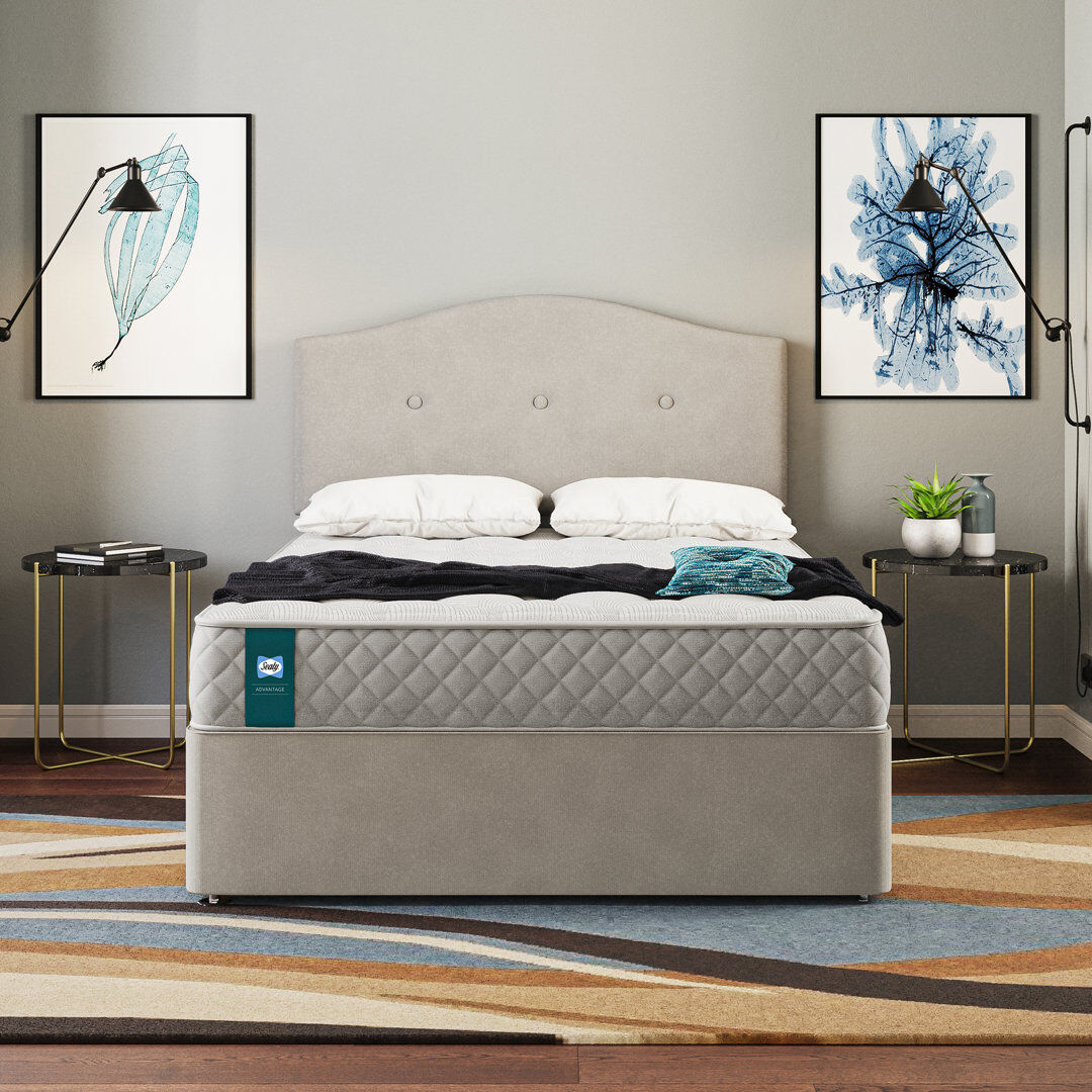 Sealy UK Sealy 27cm Chester PostureTech Mattress - Medium Double (4'6)