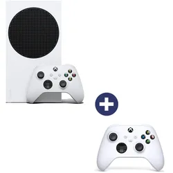 Microsoft XBOX Series S 512GB in weiß + XBOX Wireless Controller weiß