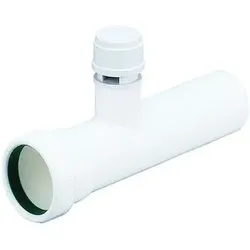 DALLMER Verlängerungsrohr V 5, 215 mm lang, mit Belüfter, DN 50, 090539 090539