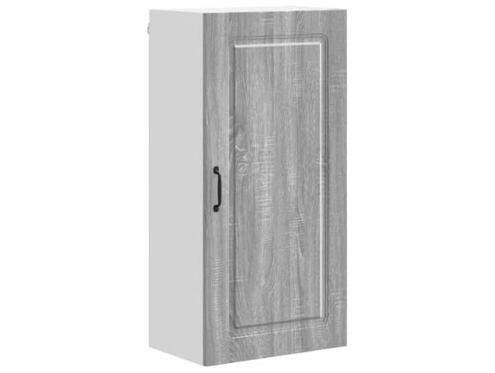 HKTMGDNG Küchen Wandschrank Graues Sonoma 50x31x100 cm Holzwerkstoff Kompakter Oberschrank für Küche und Essbereich bietet 3 verstellbare Fächer für Geschirr und Küchenutensilien.