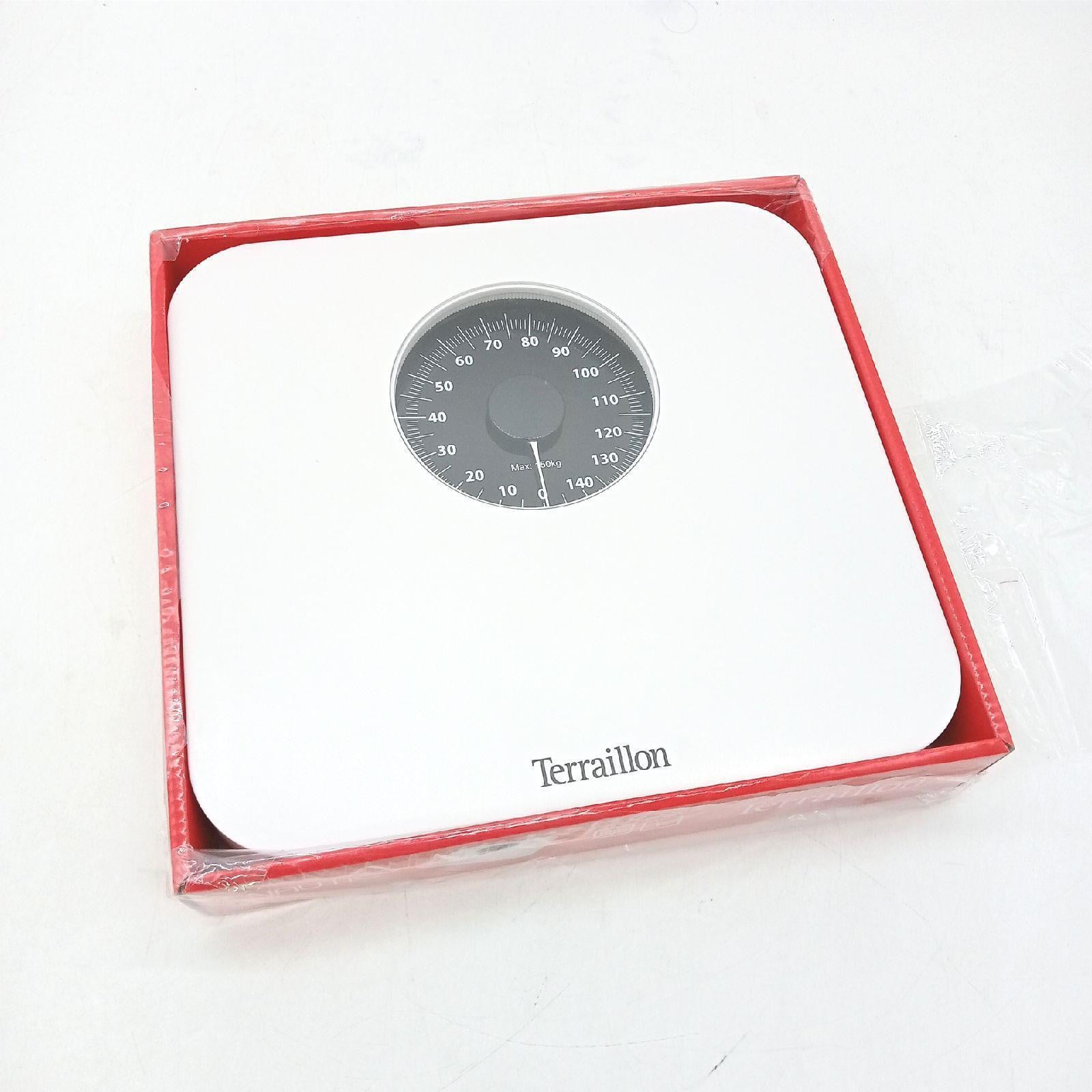 Terraillon BMA73000WH mechanische personenweegschaal, wit, max. 150 kg