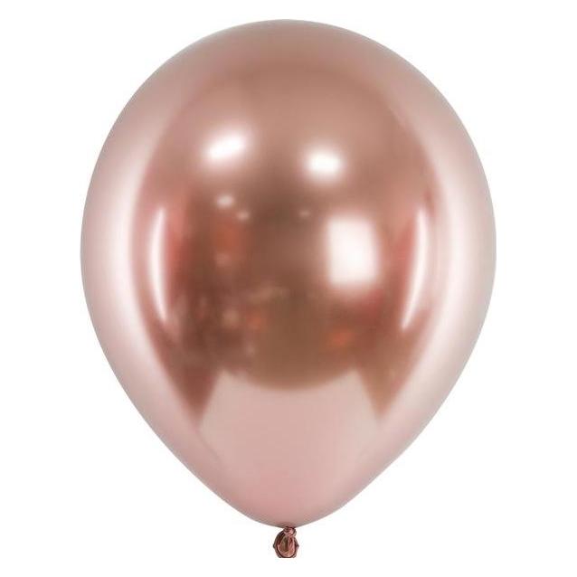 Partydeco Luftballons mit Spiegeleffekt (10x) (CHB1-019R-10)
