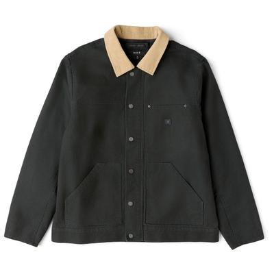 Roark - Open Roads Waxed Canvas Jacket - Freizeitjacke Gr L schwarz