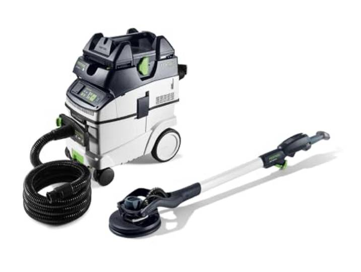 Kit de ponceuse murale et aspirateur LHS 2‑M 225 EQ/CTL 36