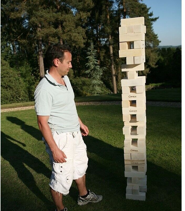 Uber Games Jenga géant 2m - taille : Mega 2m - Ubergames