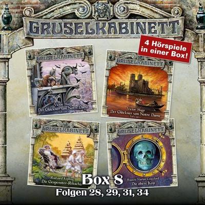 Gruselkabinett - Folgen 28, 29, 31, 34 - Victor Hugo,Rudyard Kipling,Francis Marion Crawford, Audio, 4049709935660