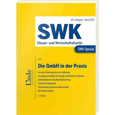SWK-Spezial Die GmbH in der Praxis, Taschenbuch von Christian Fritz, Linde, 978-3-7073-4648-0