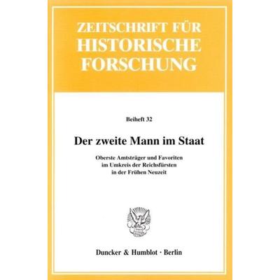 Der zweite Mann im Staat., Taschenbuch von , Duncker & Humblot, 978-3-428-11116-9