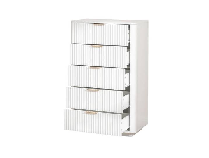 Welltin Kommode Schubladenschrank mit 5 Schubladen