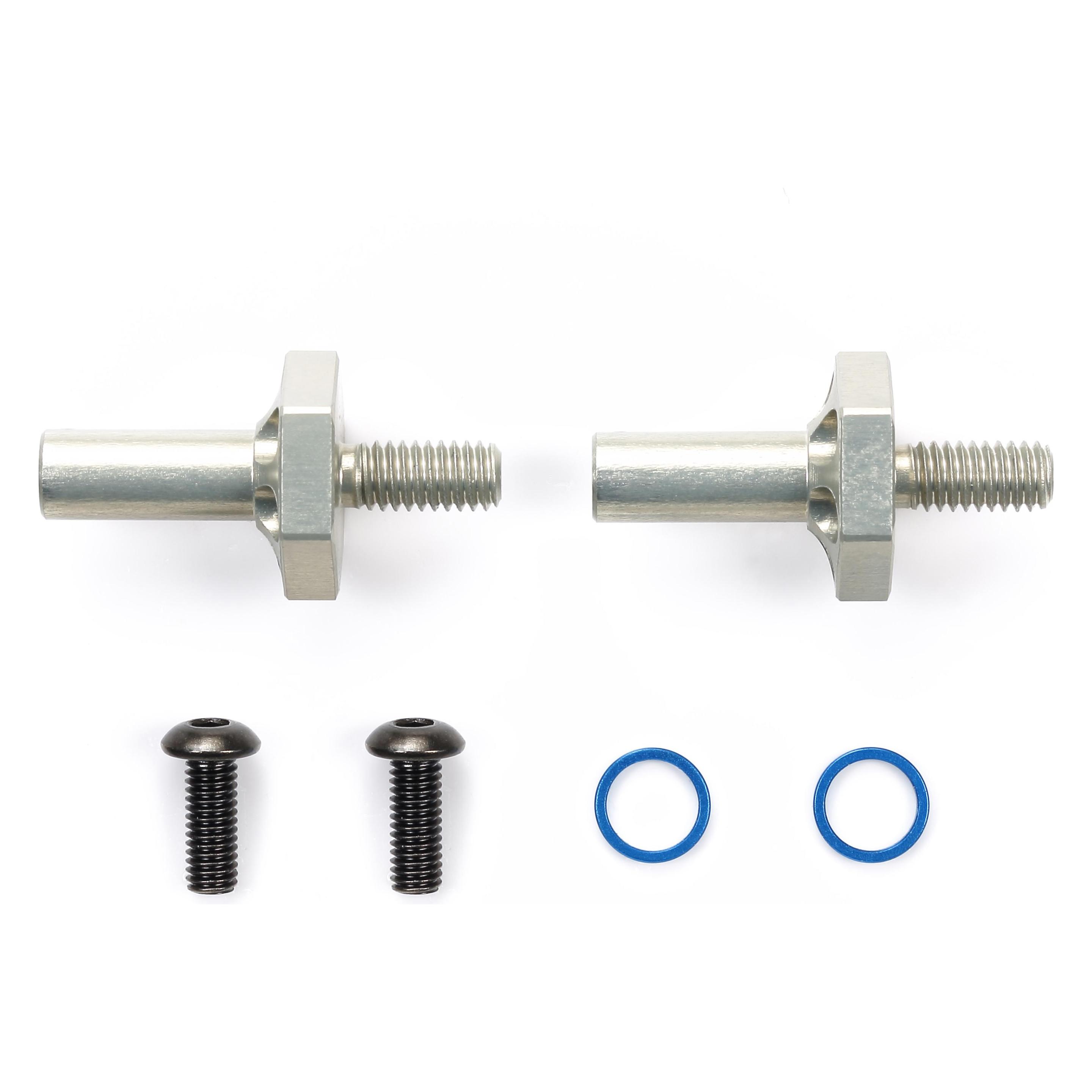 Tamiya M-Chassis LW One-Piece Alu Axle/Hub Set (TAM 54996)