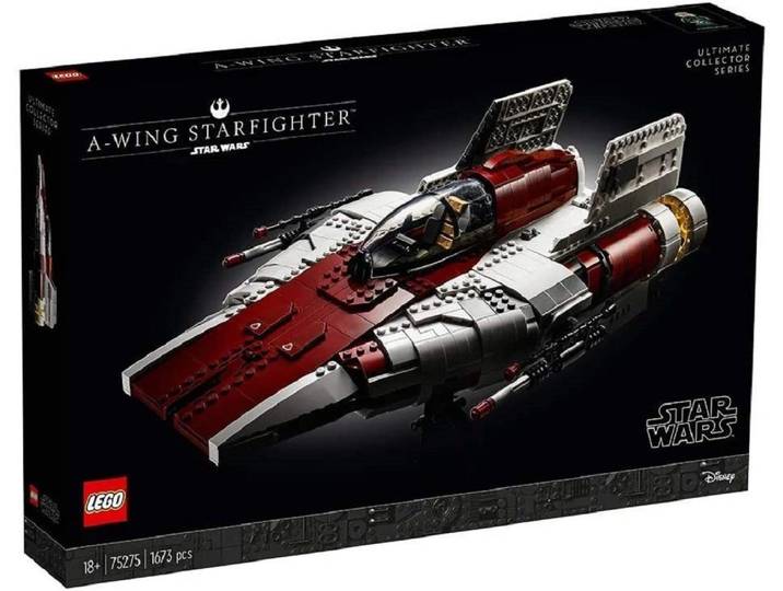 LEGO® Star Wars - A-wing Starfighter (75275) Spielbausteine, (1673 St)