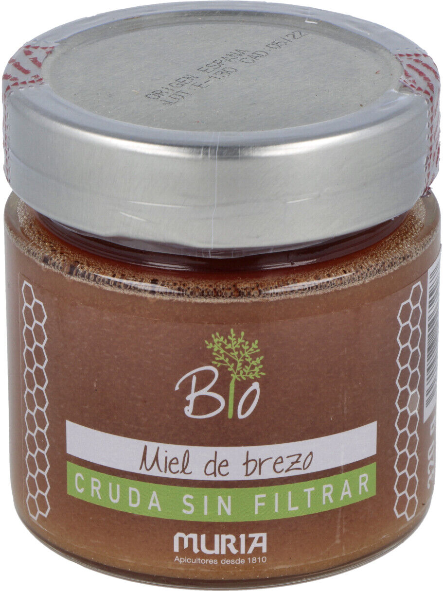 Muria miel de brezo cristalizada 320 gr.