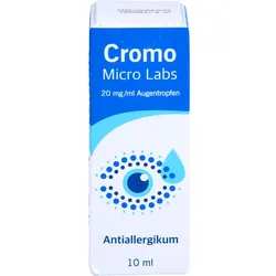 Cromo Micro Labs 20 mg/ml Augentropfen 10 ML