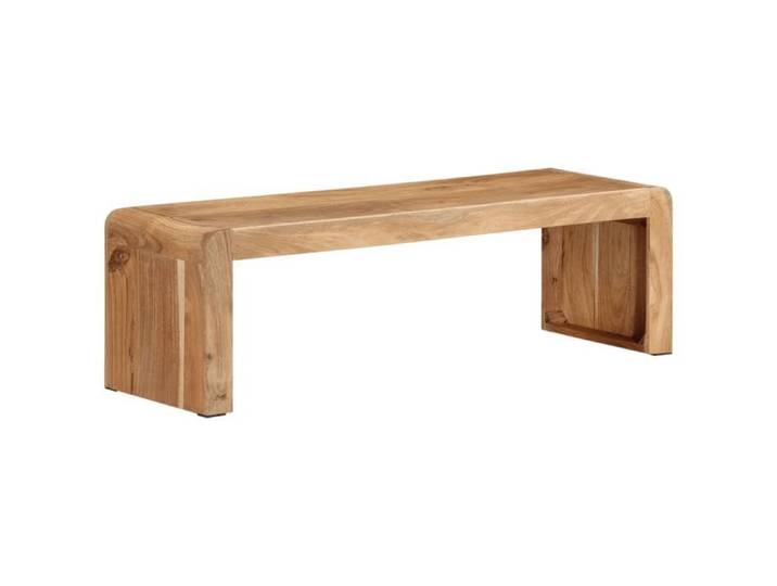 Cabinet TV - - Meuble TV pour Télévision - bois d'acacia massif - 110 x 33 x 33 cm@sqp63f