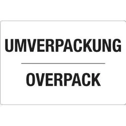 Rademacher, Etiketten, Versandetikett DR434S0812 Umverpackung 80x120mm 500St.