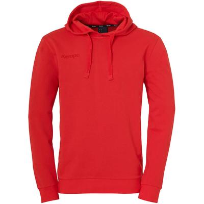Kapuzenpullover KEMPA "Kapuzenpullover HOODY Kids", Jungen, Gr. 116, rot, Obermaterial: 80% Baumwolle CO. 20% Polyester PES., Pullover Kapuzenpullover