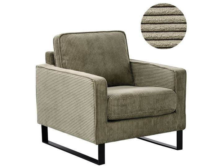SESSEL Cord Grün Vind