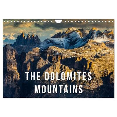 The Dolomites Mountains (Wall Calendar 2026 DIN A4 landscape), CALVENDO 12 Month Wall Calendar