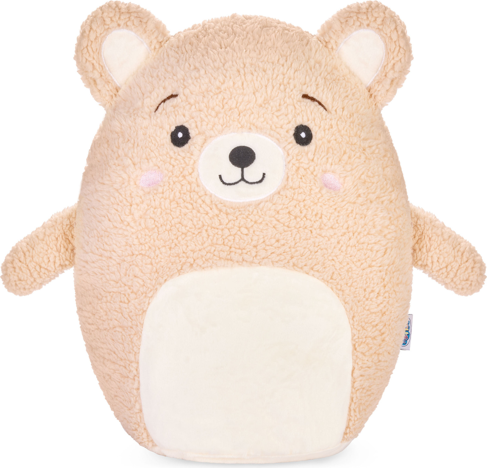 SQUISHBRUBIES Bruno de Beer - Bruine knuffelbeer van superzacht pluche - 35 cm
