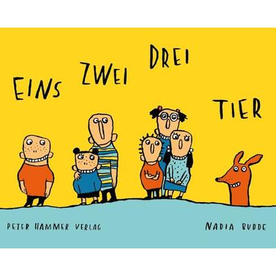 Eins Zwei Drei Tier, Gebundene Ausgabe von Nadia Budde, Peter Hammer Verlag, 978-3-87294-827-4