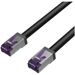 S/CONN maximum connectivity FL31-28075 Netzwerkkabel Schwarz, Violett 10 m Cat6a S/FTP (S-STP)
