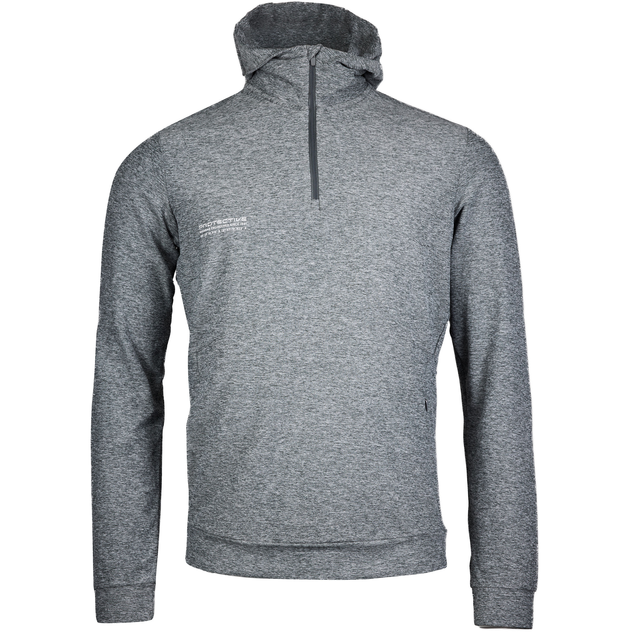 Protective Sunstone Herren Laufshirts grau Größe M Laufen | Gravel Elastisch