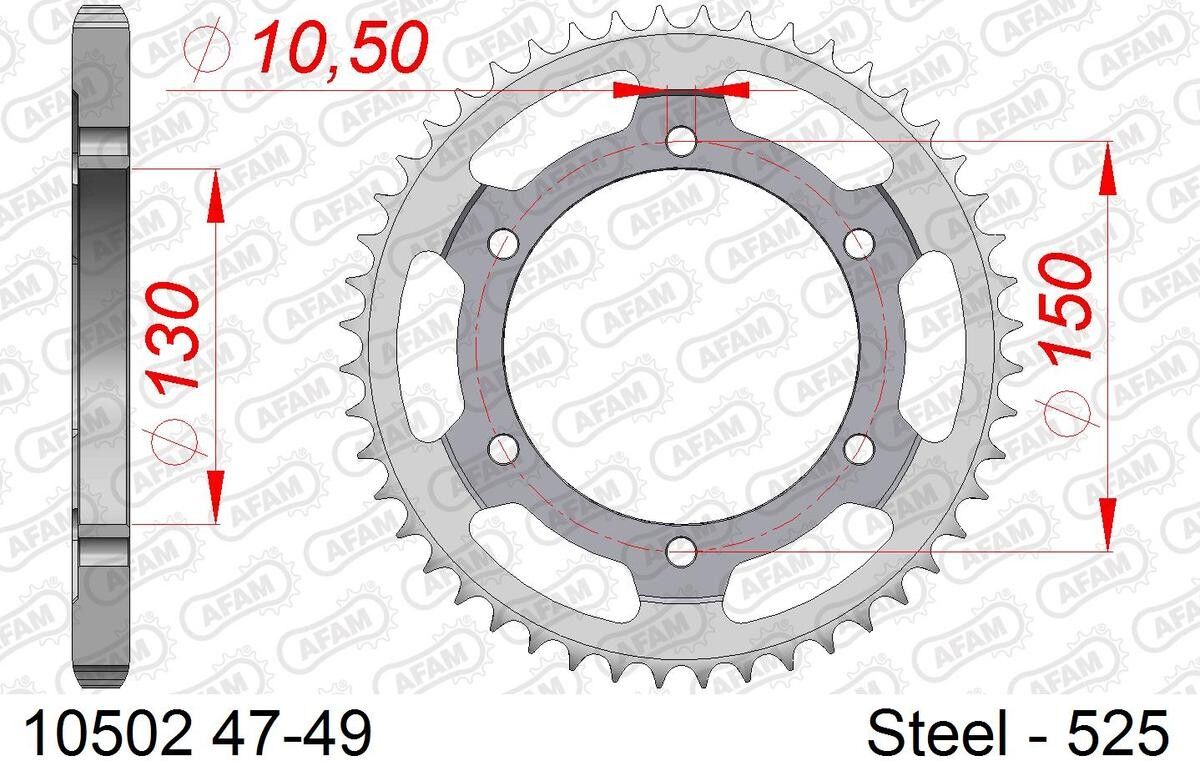 AFAM 10502-48 Chain Sprocket